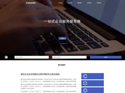 海城专业咨询顾问企业公司网站制作设计